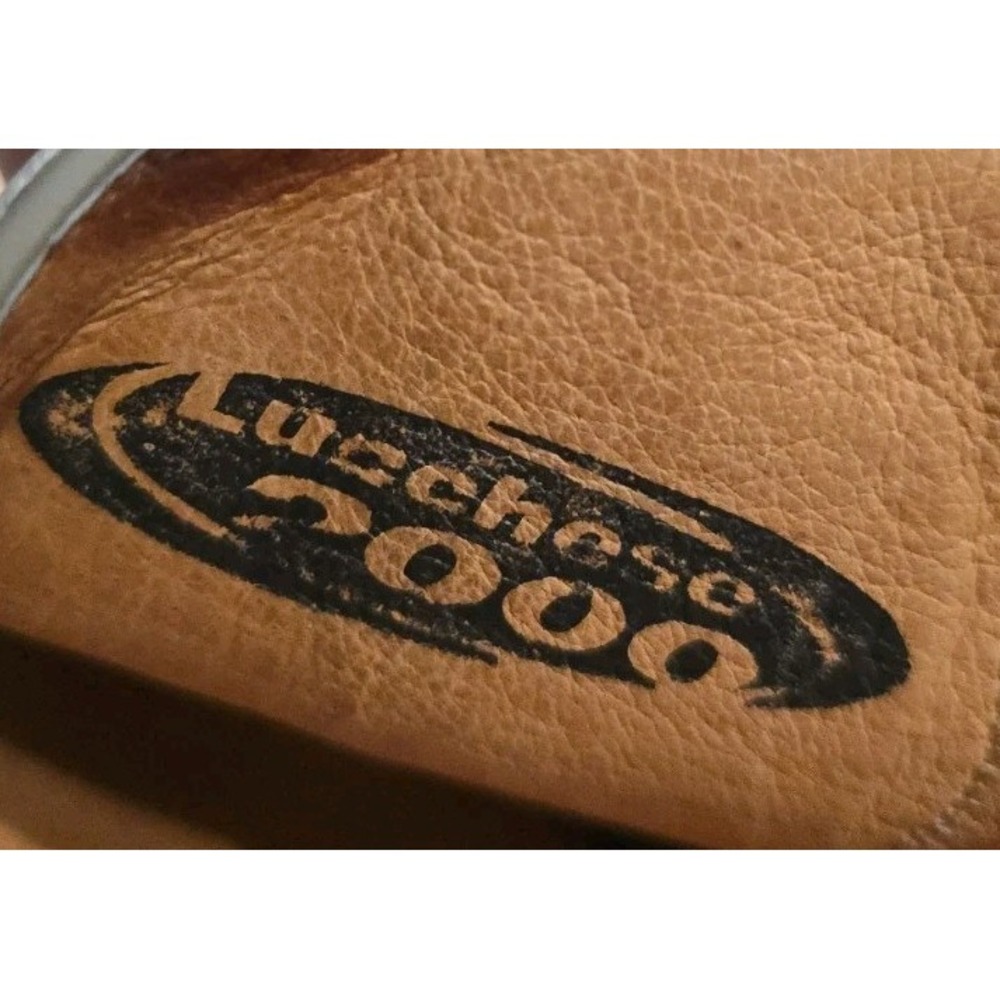 NWT Lucchese Womens Tan Boots SZ 7 Sable Belly Calf Wheat Goat Leather RTL $850 - Picture 13 of 16